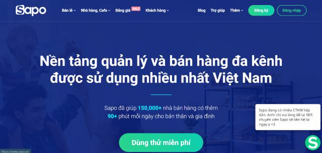 Công ty thiết kế website uy tín tại Hà Nội Sapoweb
